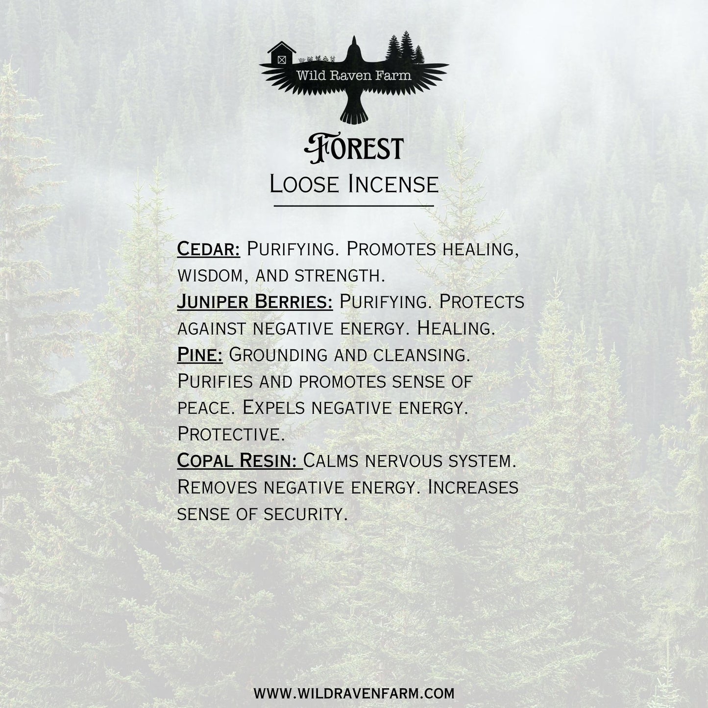 Loose Incense - Forest